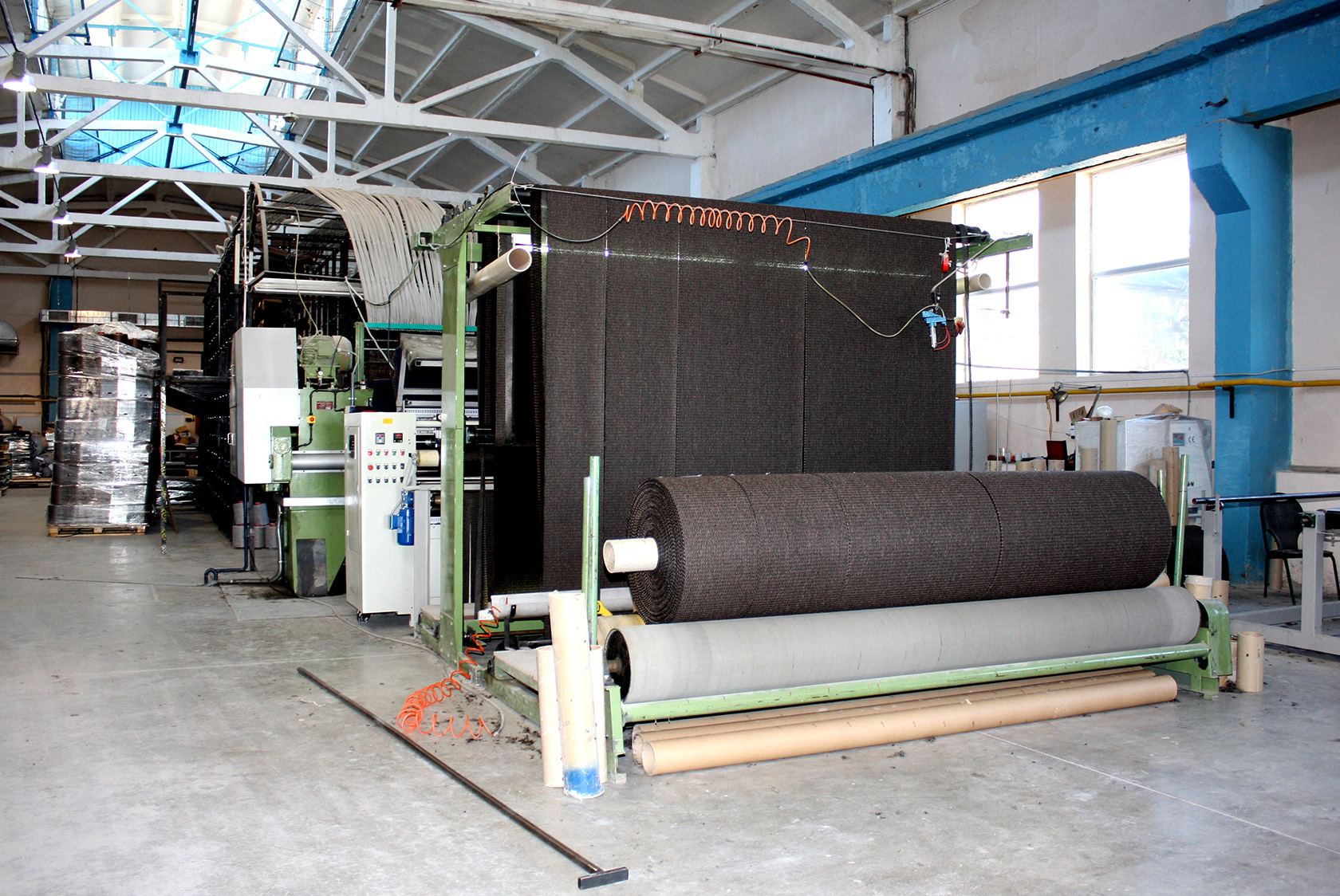 Оборудование для изготовления ковровых покрытий и обивки