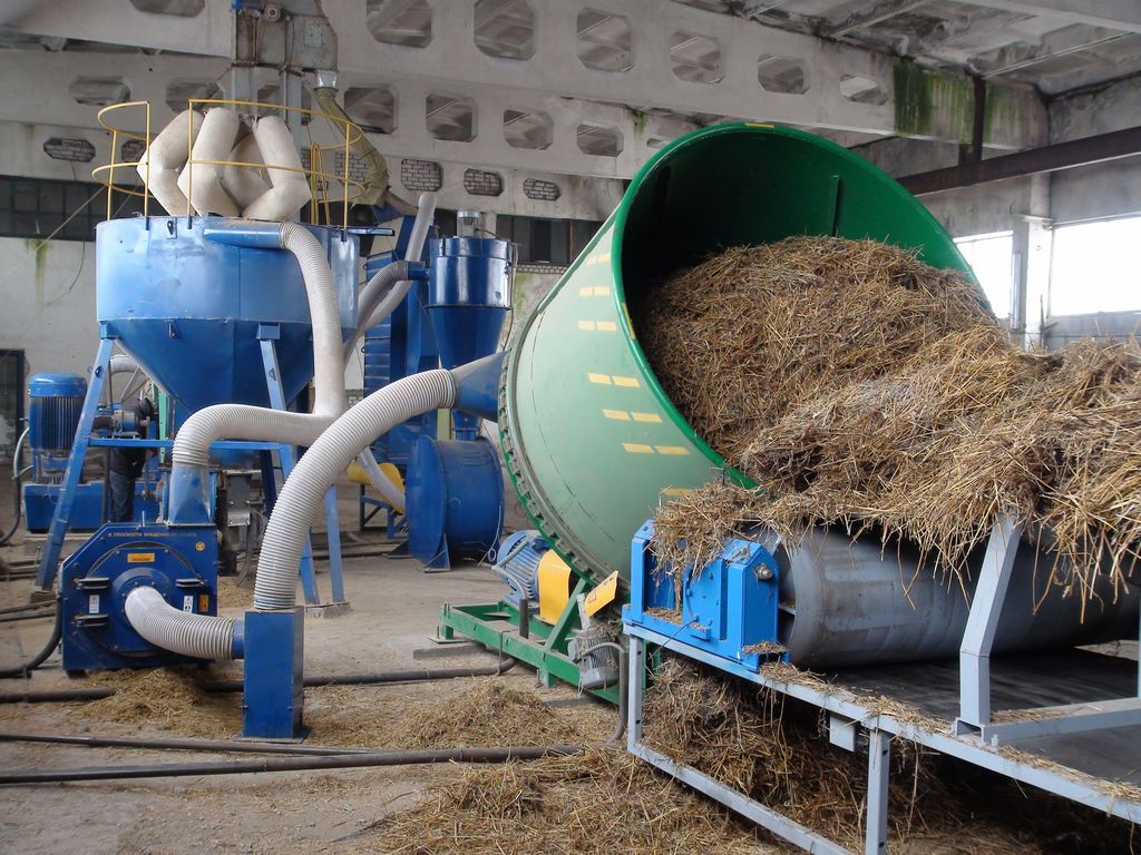 Оборудование для переработки сельскохозяйственных отходов